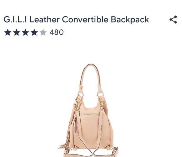 G.I.L.I. Snow Leaopard Convertible Backpack - Picture 2 of 11